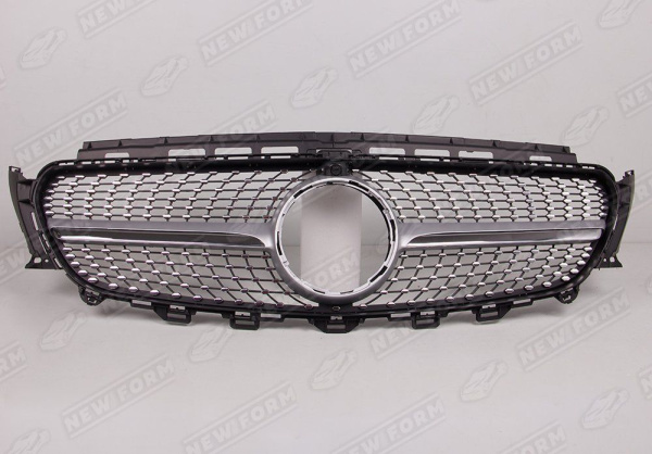 Mercedes-Benz C-Klasse W205 Coupe 2014 - 2018 Решетка радиатора Panamerica черная