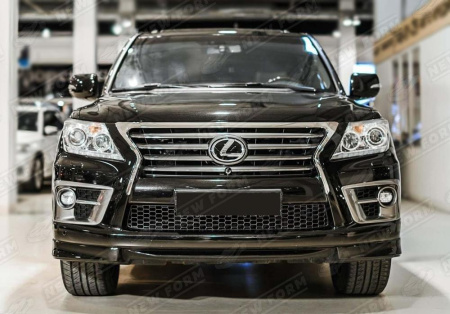 Lexus LX 570 (рестайлинг) 2012 - 2015 Обвес Спорт пакет черный