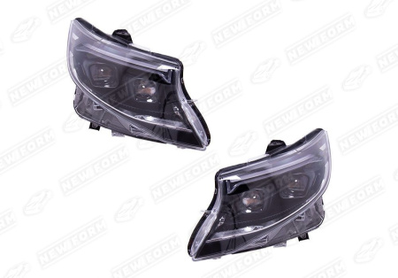 Mercedes-Benz V-Klasse 2 поколение 2014 - 2019 Фары дизайн 2023 года