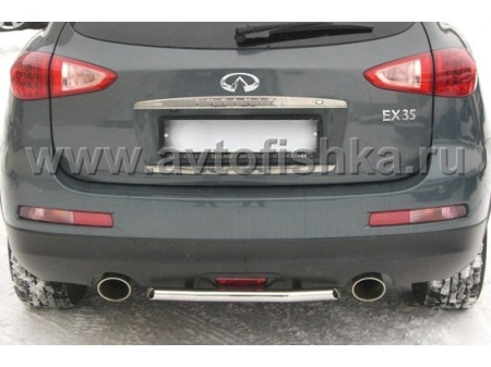 Infiniti EX35, EX37 J50 (07-) защита заднего бампера, труба 42 мм