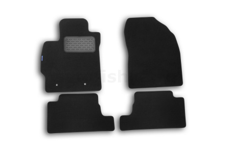 Коврики в салон TOYOTA Auris 2010->, хб., 4 шт. (текстиль)