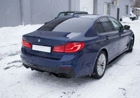BMW 5 серия G30/G31 2016 - 2020 Диффузор заднего бампера M Performance
