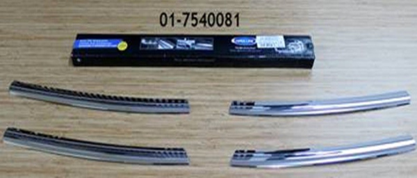 Volkswagen Jetta (11–14) Накладки на решетку радиатора, нерж., 4 части