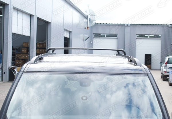 Land Rover Discovery 4 поколение 2009 - 2013 Комплект рейлинги и поперечины для Land Rover Discovery 4 черные