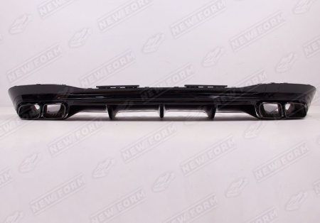 Mercedes-Benz S-Klasse W223 2020 - н.в. Диффузор с насадками 6.3 AMG черный