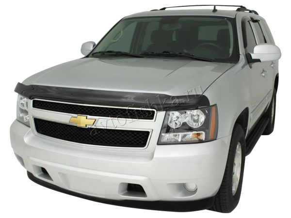 Chevrolet Tahoe (06–14) Дефлектор капота (темный)