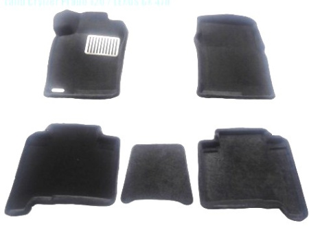 Toyota Land Cruiser Prado 120, Lexus GX470 (02-09) всесезонные 3D коврики салона с противоскользящими накладками