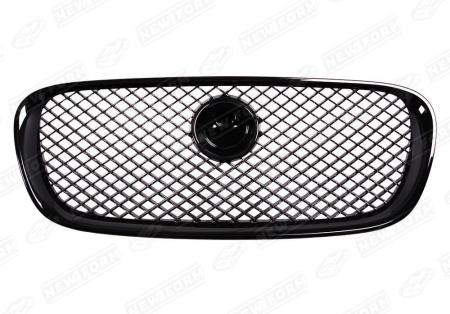Jaguar XF 1 поколение 2007 - 2011 Решетка радиатора черная