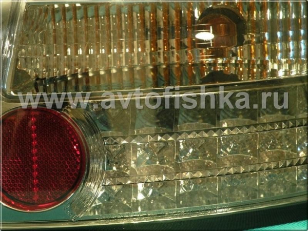 Audi A6 (97-04) фонари задние светодиодные тонированные, комплект 2 шт.