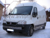 Fiat Ducato 2 (03-07) (Елабуга 08-) накладка на решетку бампера