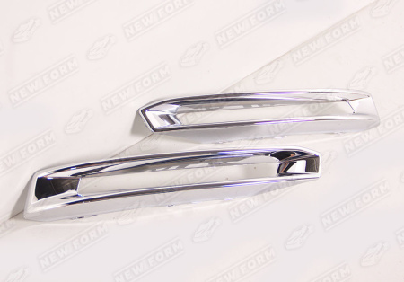 Mercedes-Benz GL-Klasse X166 2012 - 2016 Диффузор переднего бампера с накладками на ДХО 6.3 AMG