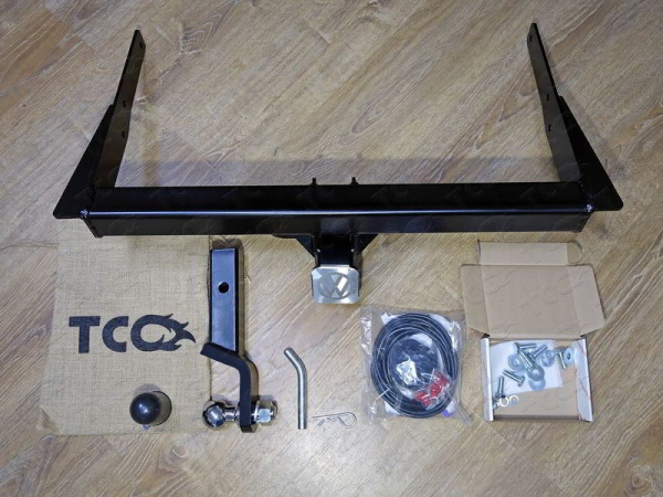 Volkswagen Transporter; Caravelle (15–) Фаркоп (тягово-сцепное устройство) (оцинкованный, шар E)