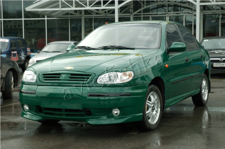Chevrolet Lanos (05-10) аэродинамический обвес Delta для тюнинга