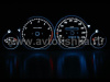 Audi 100 C4; C3 (88-94) светящиеся шкалы приборов - накладки на циферблаты панели приборов, дизайн № 1