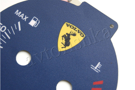 Volvo V70 светодиодные шкалы (циферблаты) на панель приборов