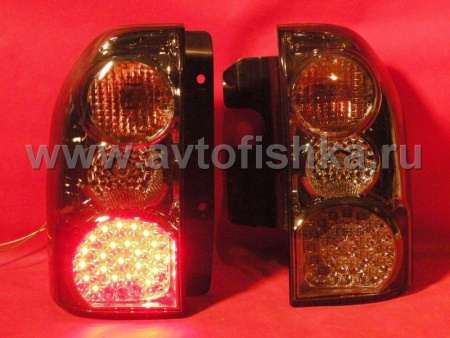 Suzuki Grand Vitara (99-05) фонари задние светодиодные тонированные, комплект 2 шт.