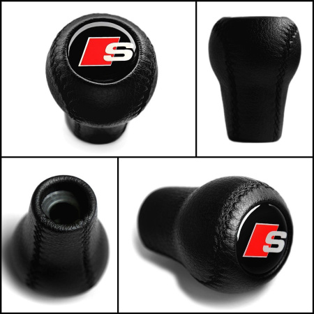 Audi S Line Кожаная ручка КПП A6, C5, A4, B5, RS4, B5, A8, D2, Coupe Ur Quattro 80 100
