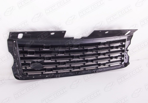 Land Rover Range Rover 4 поколение 2012 - 2017 Решетка радиатора дизайн 2023 года черная с серебром