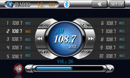 Toyota Corolla (06-13) 2 din автомагнитола - головное устройство с откидным 7" HD экраном, GPS навигацией, TV, PMS TYT-802GB