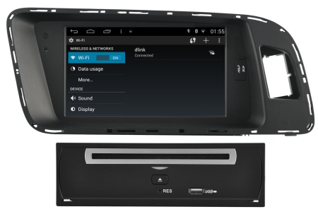 Audi Q5/A4 2008-2015 4 ядра, Android Штатная магнитола
