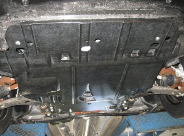 Ford C-Max; Focus (03–/08–) Защита картера + КПП новая, композит 8 мм (V-все)