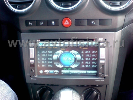 Opel Vectra (04-) автомагнитола с GPS навигацией, штатное головное устройство с HD экраном 7 дюймов, PMS OPL-6700GB