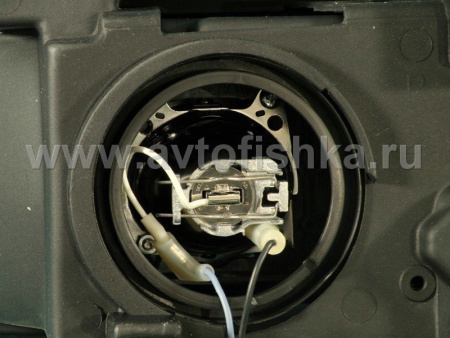 Toyota Land Cruiser 200 (08-) фары передние противотуманные линзовые хромированные, со светящимися ободками, комплект 2 шт.