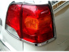 Toyota Land Cruiser 200 (12-15) накладки на задние фонари хромированные, комплект 4 шт.