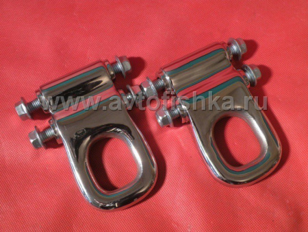 Hummer H2 (02-08) передние буксировочные петли из нержавеющей стали, комплект 2 шт.