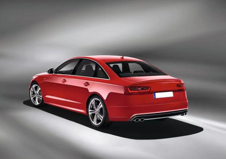 Диффузор S6 для Audi A6 2016-2019 штатная версия