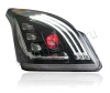 Toyota Land Cruiser Prado 120 (02-09) фары передние черные | светодиодные | бегущими поворотниками