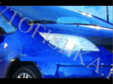 Защита пердних фар прозрачная Mitsubishi Colt 2004-2008