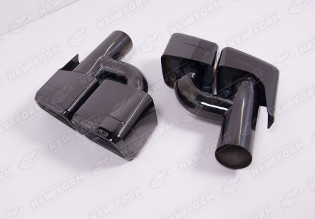 Mercedes-Benz CLS-Klasse W218 рестайлинг 2014 - 2017 Насадки на глушители 6.3 AMG черные