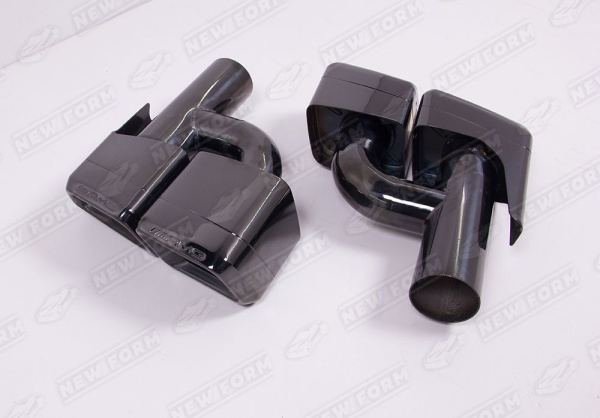 Mercedes-Benz CLS-Klasse W218 рестайлинг 2014 - 2017 Насадки на глушители 6.3 AMG черные