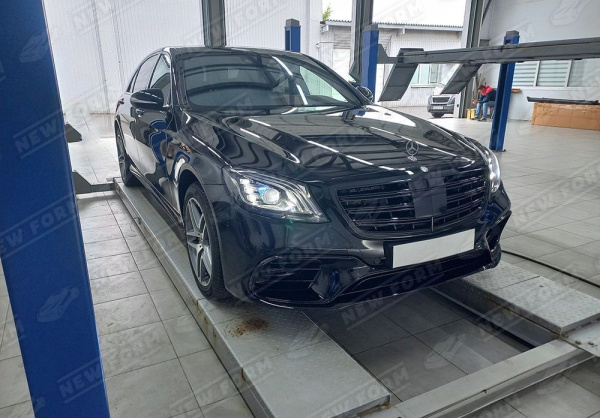 Mercedes-Benz S-Klasse W222 2013 - 2017 Комплект рестайлинга 6.3 AMG с оптикой и решеткой