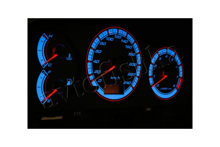 Mazda 323F BA светодиодные шкалы (циферблаты) на панель приборов