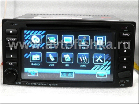 Toyota Highlander Fortuner (-06), Vios (03-07), Raum NCZ20, NCZ25a (03-) автомагнитола, головное устройство с GPS навигацией, TV