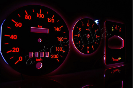 Ford Transit (86-94) светодиодные шкалы (циферблаты) на панель приборов