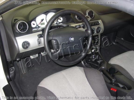Декоративные накладки салона Mercury Cougar 1999-2000 Радио с CD Player
