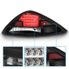 Honda Accord (03-05) 2 дв. купе фонари задние черные, светодиодные