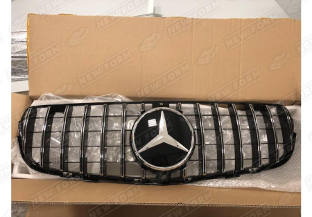 Mercedes-Benz GLC-Klasse X253 2015 - 2019 Решетка радиатора Panamerica хром