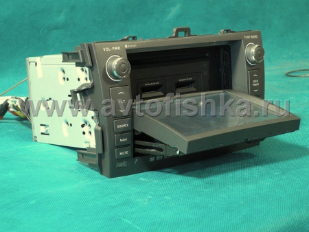 Toyota Corolla (06-13) 2 din автомагнитола - головное устройство с откидным 7" HD экраном, GPS навигацией, TV, PMS TYT-802GB