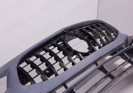 Mercedes-Benz CLA-Klasse C118/X118 2019 - н.в. Передний бампер 4.5 AMG черный