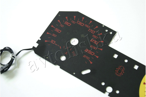 Renault Megane 2 SPORT светодиодные шкалы (циферблаты) на панель приборов