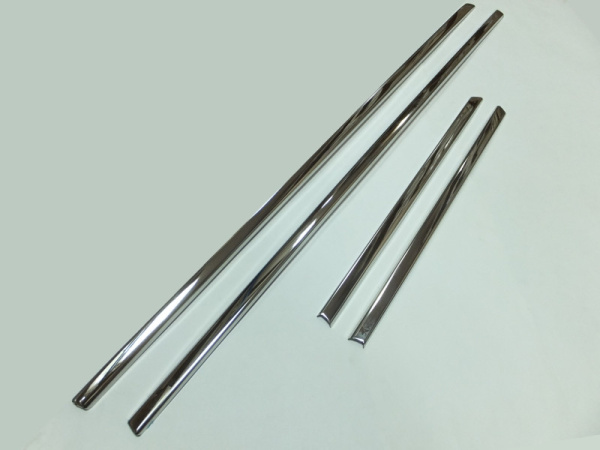 BMW X5 (06–10) Молдинги на двери, 4 части, нерж. сталь