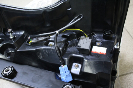 Toyota Land Cruiser Prado FJ150 (10-17) фонари (стопы) задние светодиодные, дизайн Lexus