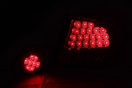 Toyota Altezza, Lexus IS200 XE10 (98-05) задние фонари хромированные светодиодные.