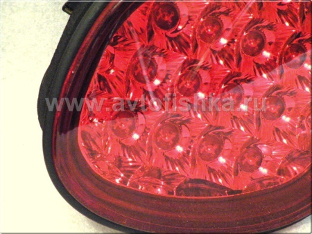 Lexus GS300, GS430 (97-04)задние светодиодные  фонари красные, на крышку багажника, комплект 2 шт.