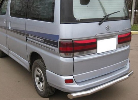 Toyota Hiace (98-) защита заднего бампера, труба 70 мм