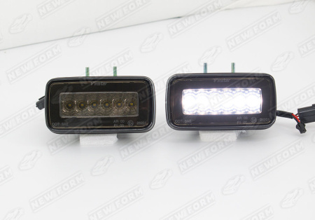 Mercedes-Benz G-Klasse W463 1990 - 2018 Фонари противотуманные светодиодные черные